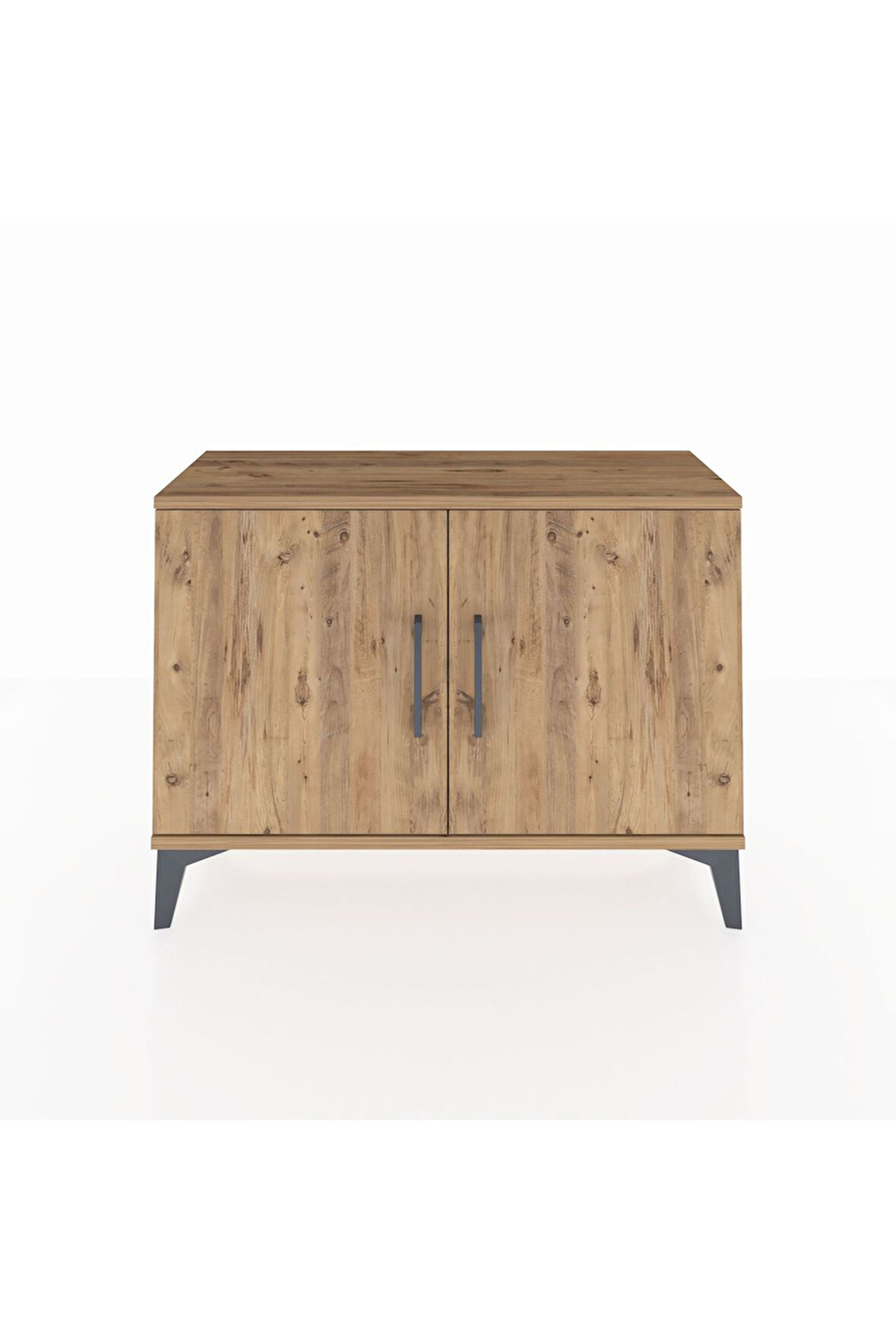 Arges Şifonyer Tek Raflı 2 Kapaklı 88x30x64 Çam-Çam