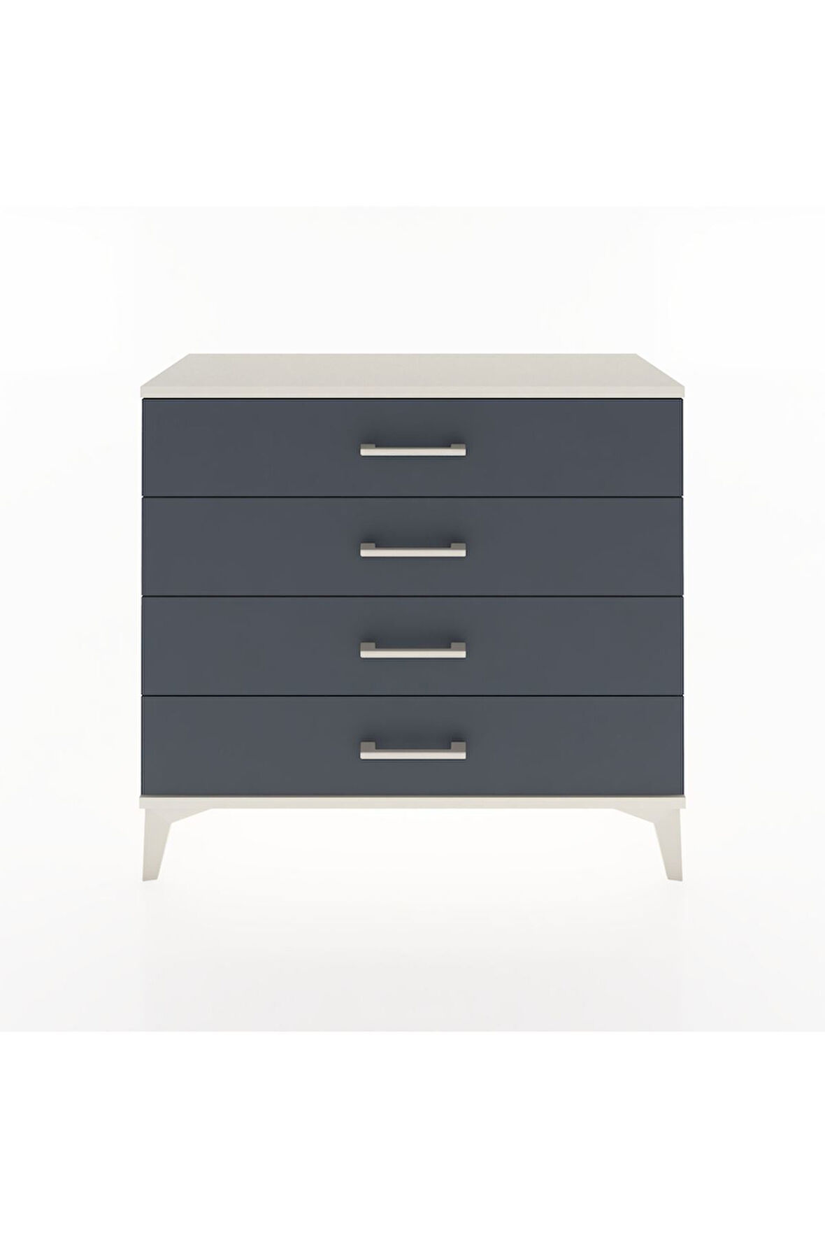 Arges Şifonyer 4 Çekmeceli 88x30x80 Aytaşı-Antrasit
