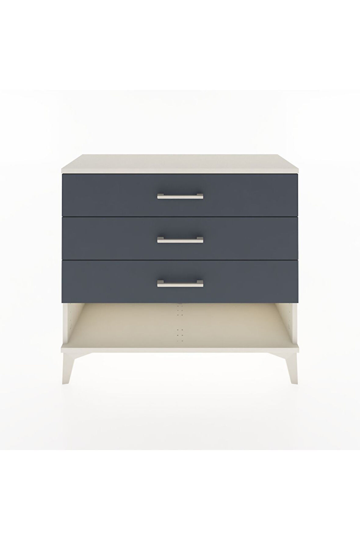 Arges Şifonyer 3 Çekmeceli 88x30x80 Aytaşı-Antrasit