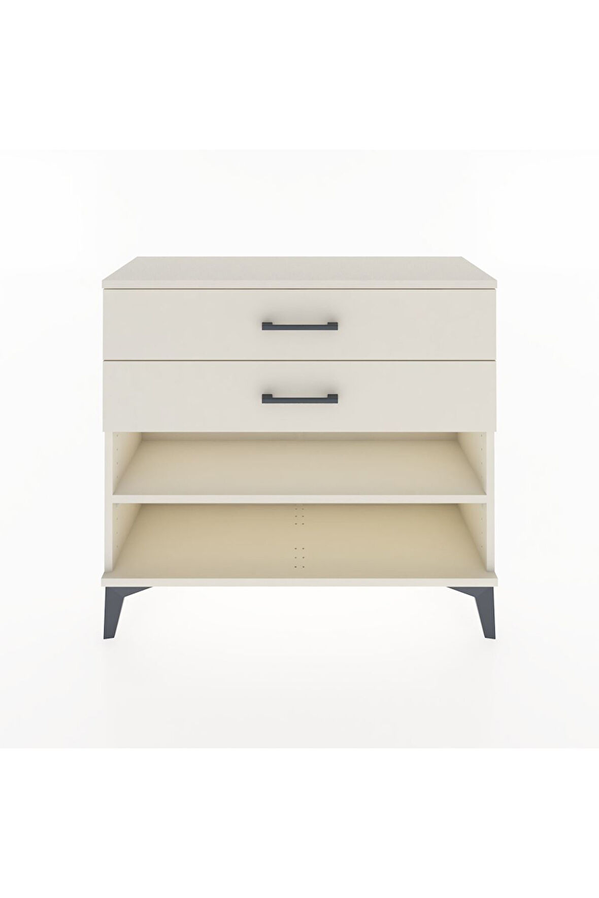 Arges Şifonyer Tek Raflı 2 Çekmeceli 88x30x80 Aytaşı-Aytaşı