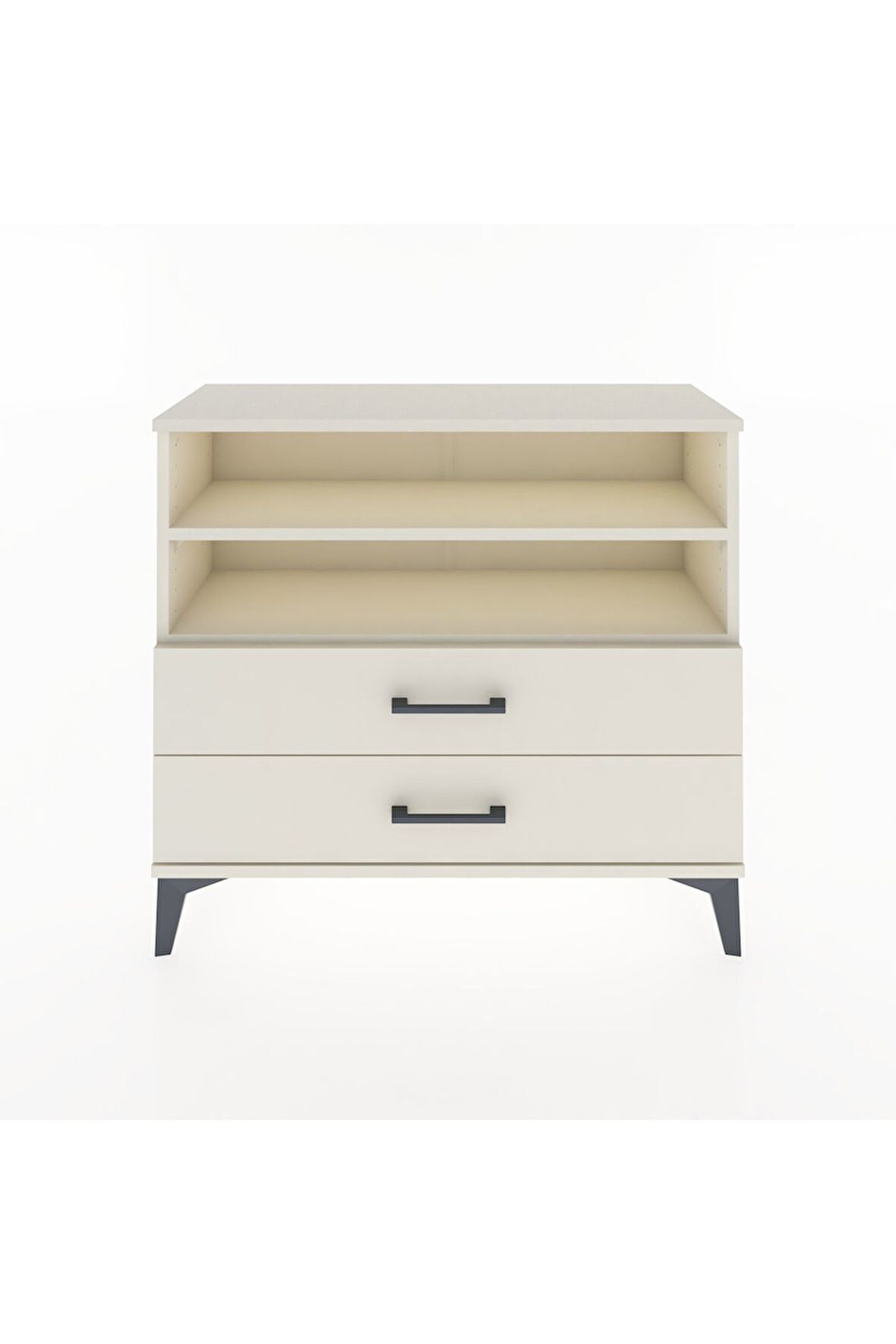 Arges Şifonyer 2 Raflı 2 Çekmeceli 88x30x80 Aytaşı-Aytaşı