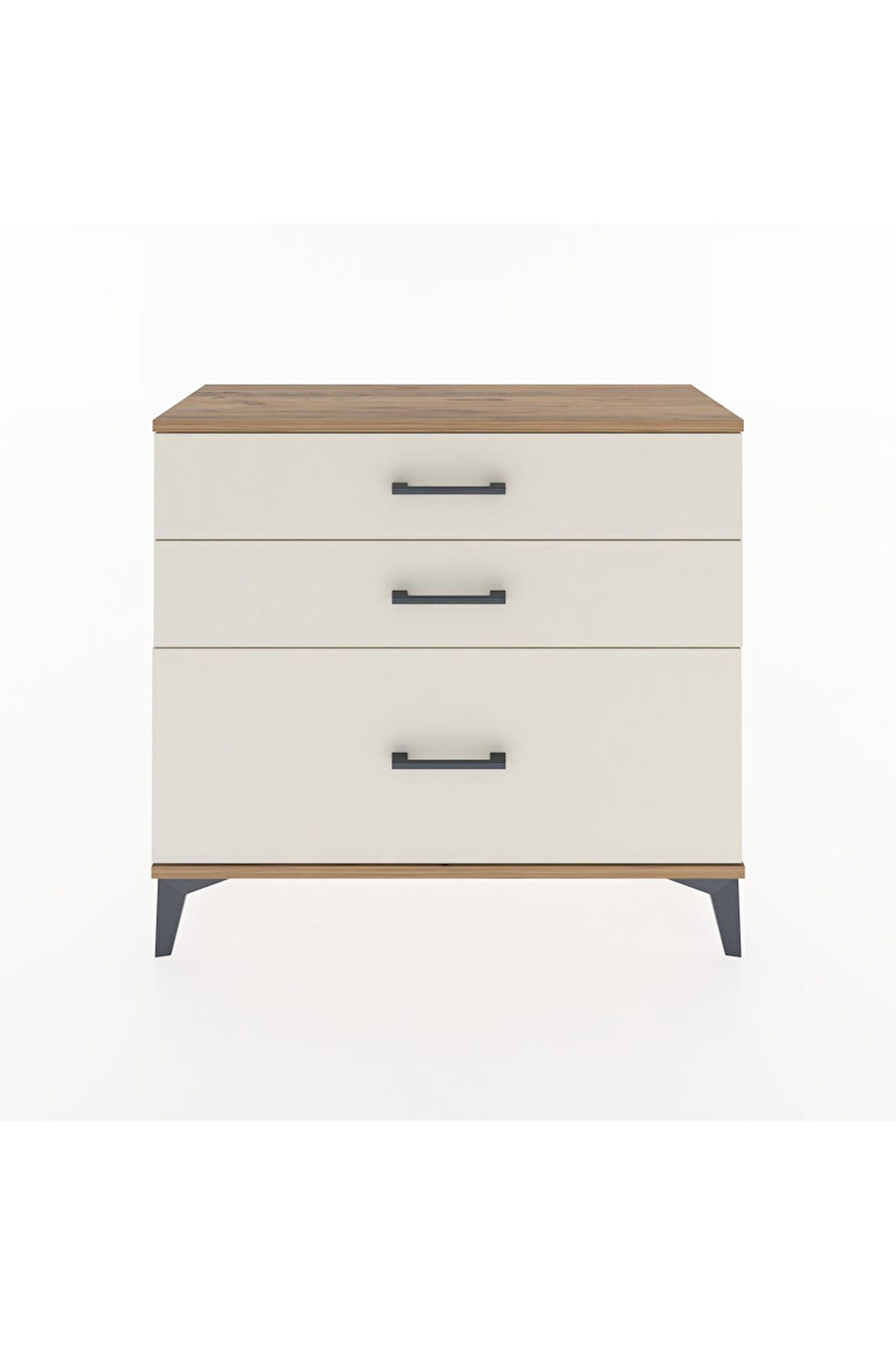 Arges Şifonyer 3 Çekmeceli 88x30x80 Çam-Aytaşı