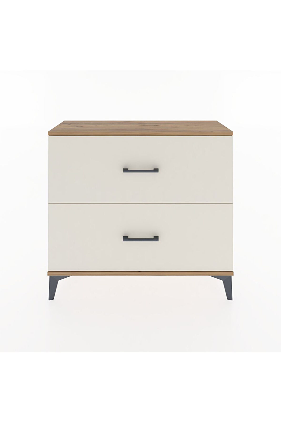 Arges Şifonyer 2 Çekmeceli 88x30x80 Çam-Aytaşı