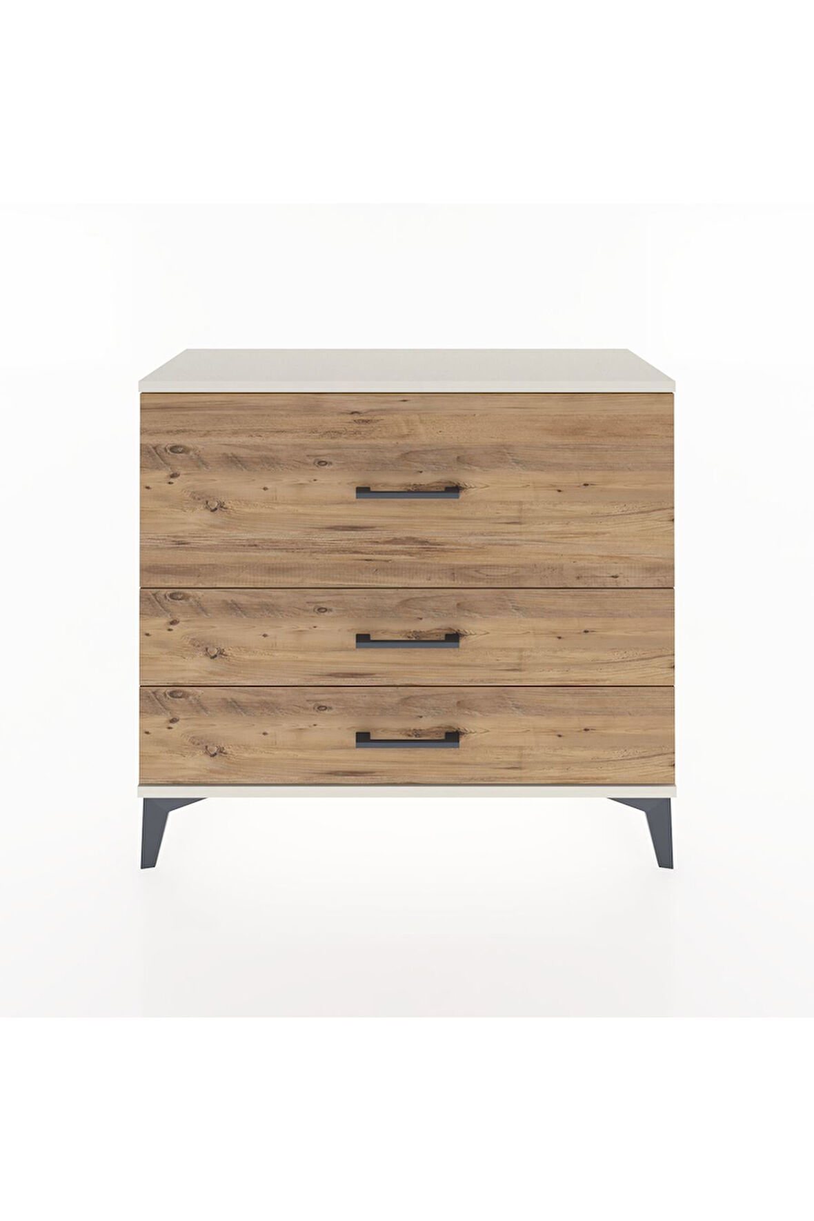 Arges Şifonyer 3 Çekmeceli 88x30x80 Aytaşı-Çam