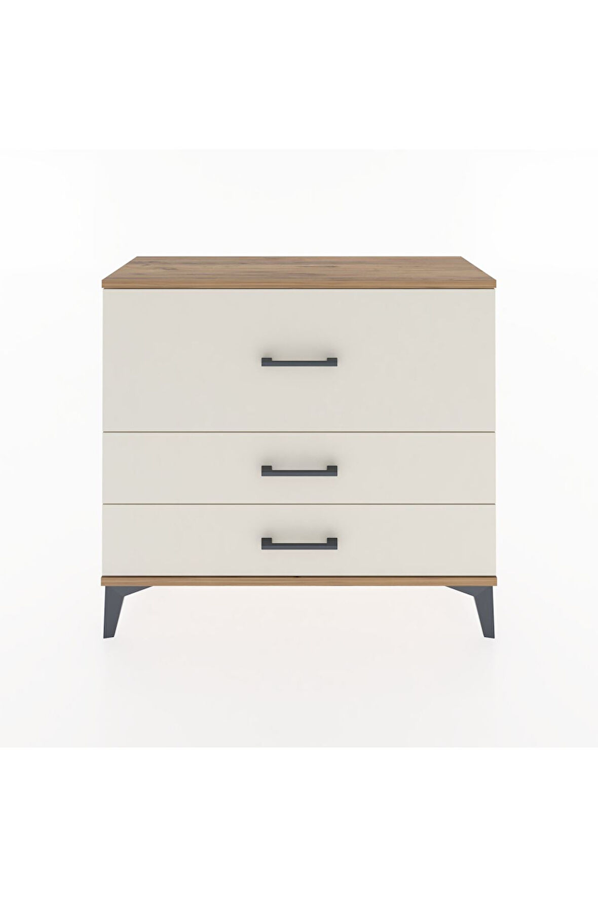 Arges Şifonyer 3 Çekmeceli 88x30x80 Çam-Aytaşı