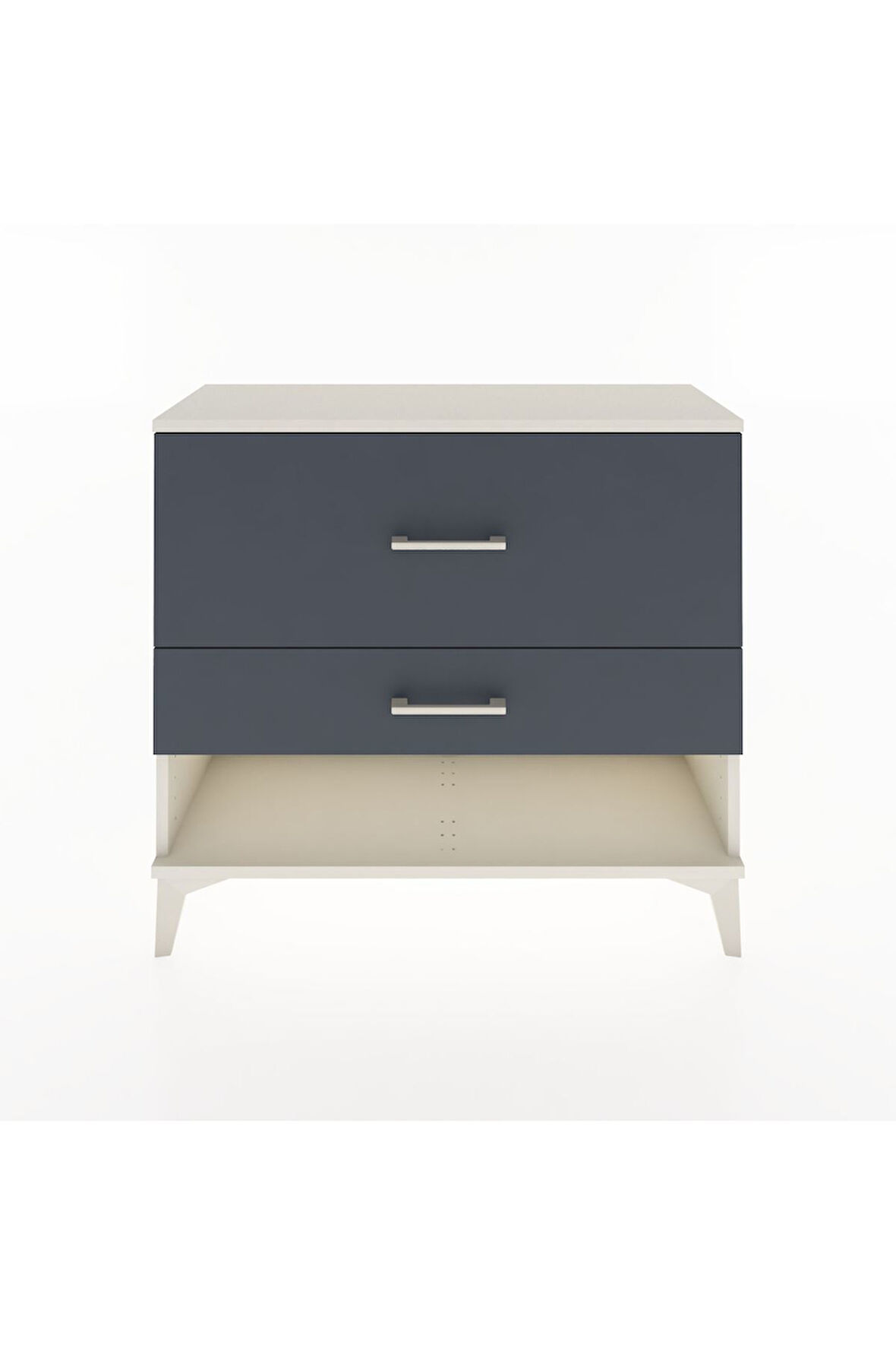 Arges Şifonyer 2 Çekmeceli 88x30x80 Aytaşı-Antrasit