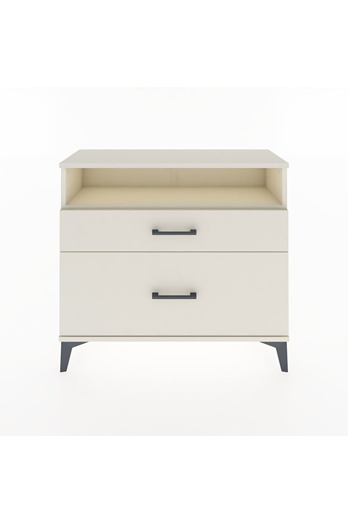 Arges Şifonyer Tek Raflı 2 Çekmeceli 88x30x80 Aytaşı-Aytaşı