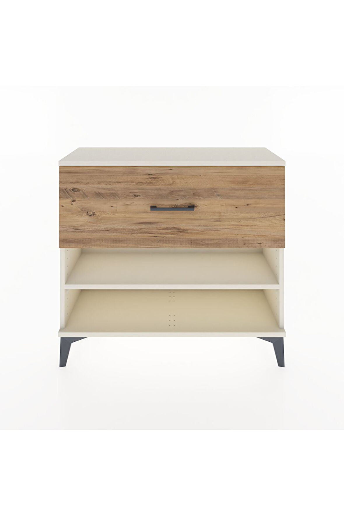 Arges Şifonyer Tek Raflı Tek Çekmeceli 88x30x80 Aytaşı-Çam