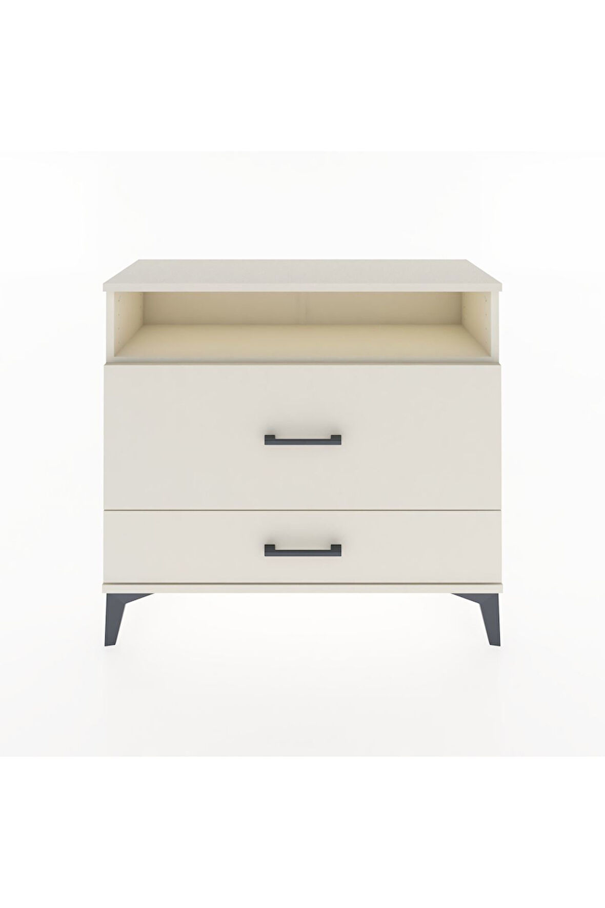 Arges Şifonyer Tek Raflı 2 Çekmeceli 88x30x80 Aytaşı-Aytaşı