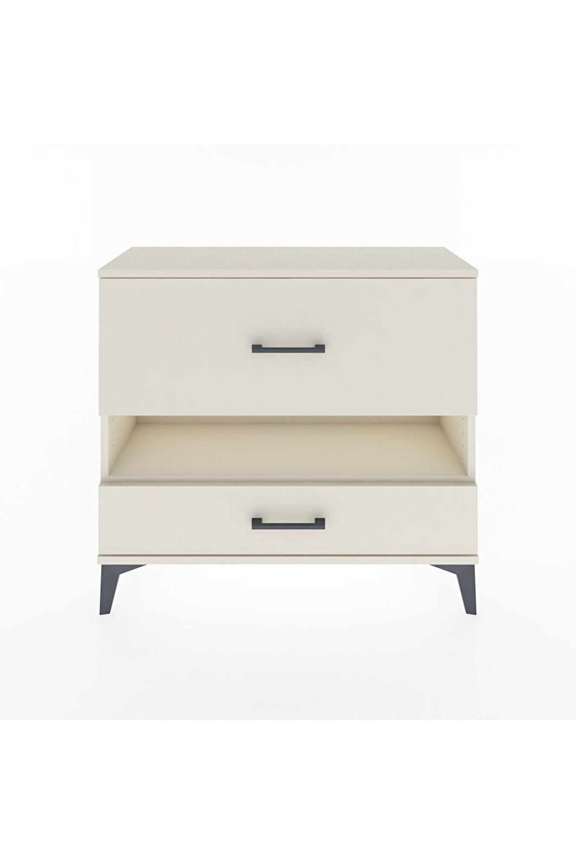 Arges Şifonyer Tek Raflı 2 Çekmeceli 88x30x80 Aytaşı-Aytaşı