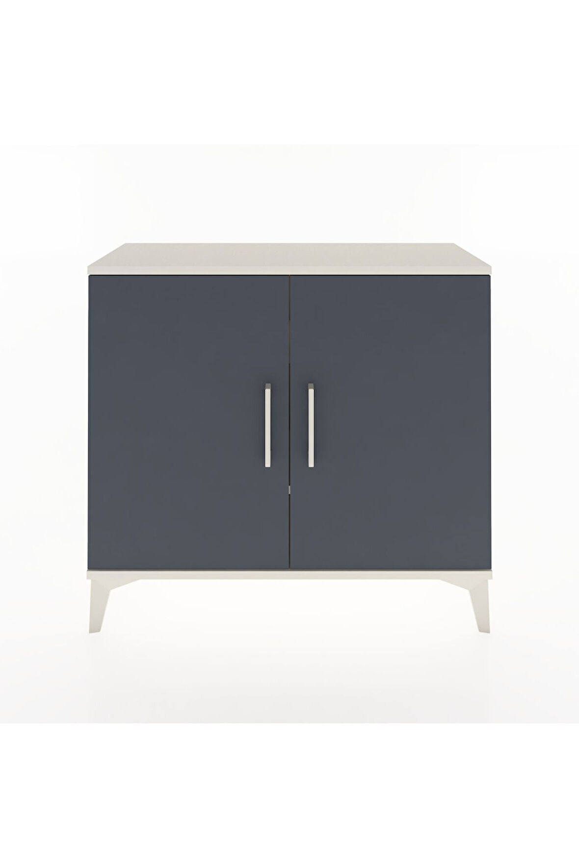 Arges Şifonyer 2 Raflı 2 Kapaklı 88x30x80 Aytaşı-Antrasit