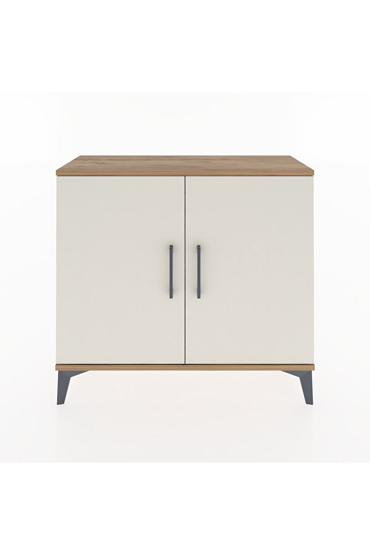 Arges Şifonyer 2 Raflı 2 Kapaklı 88x30x80 Çam-Aytaşı
