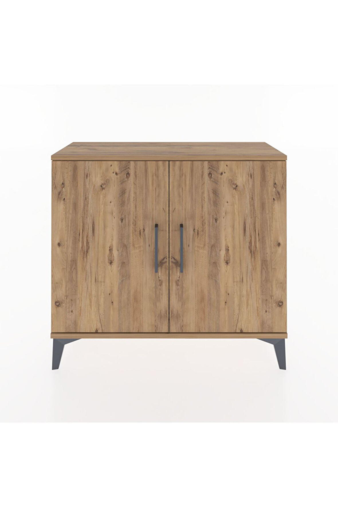 Arges Şifonyer 2 Raflı 2 Kapaklı 88x30x80 Çam-Çam