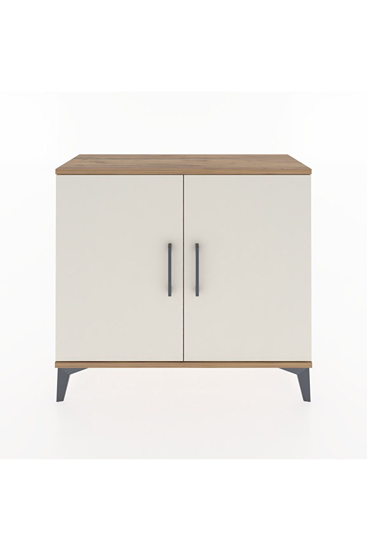 Arges Şifonyer Tek Raflı 2 Kapaklı 88x30x80 Çam-Aytaşı