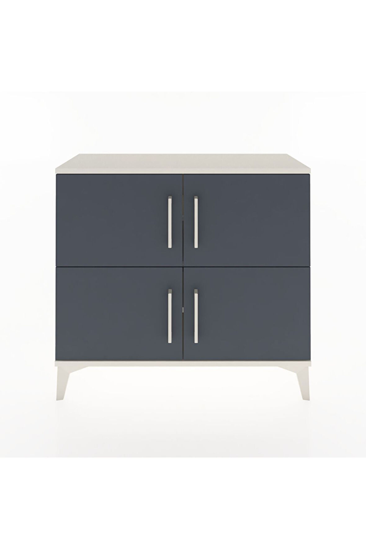 Arges Şifonyer 3 Raflı 4 Kapaklı 88x30x80 Aytaşı-Antrasit