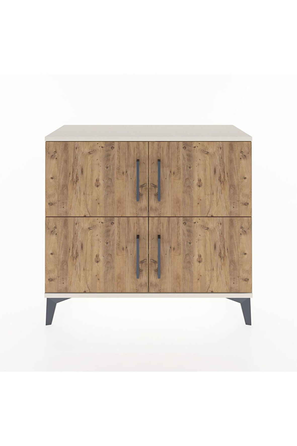 Arges Şifonyer 3 Raflı 4 Kapaklı 88x30x80 Aytaşı-Çam