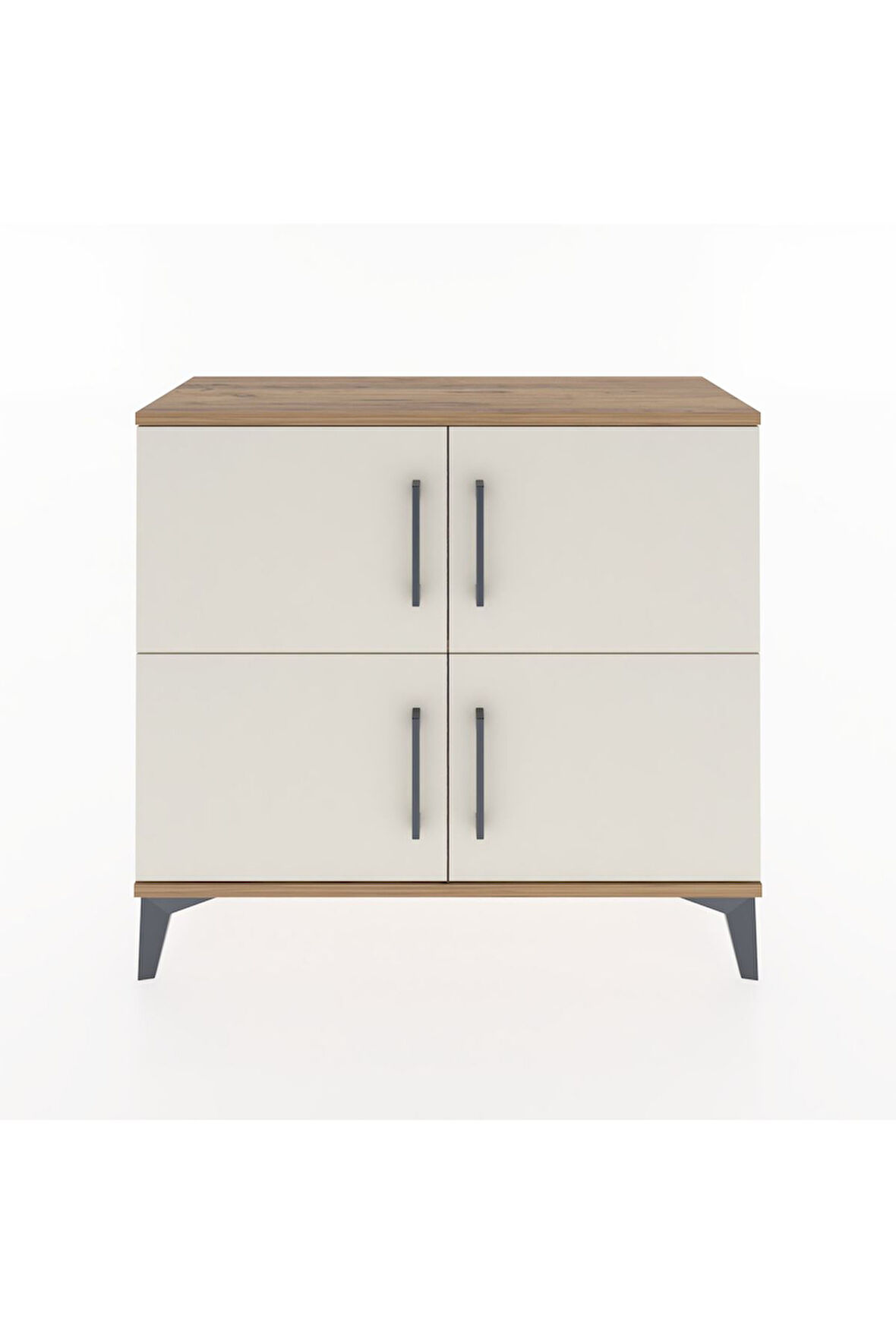 Arges Şifonyer 3 Raflı 4 Kapaklı 88x30x80 Çam-Aytaşı