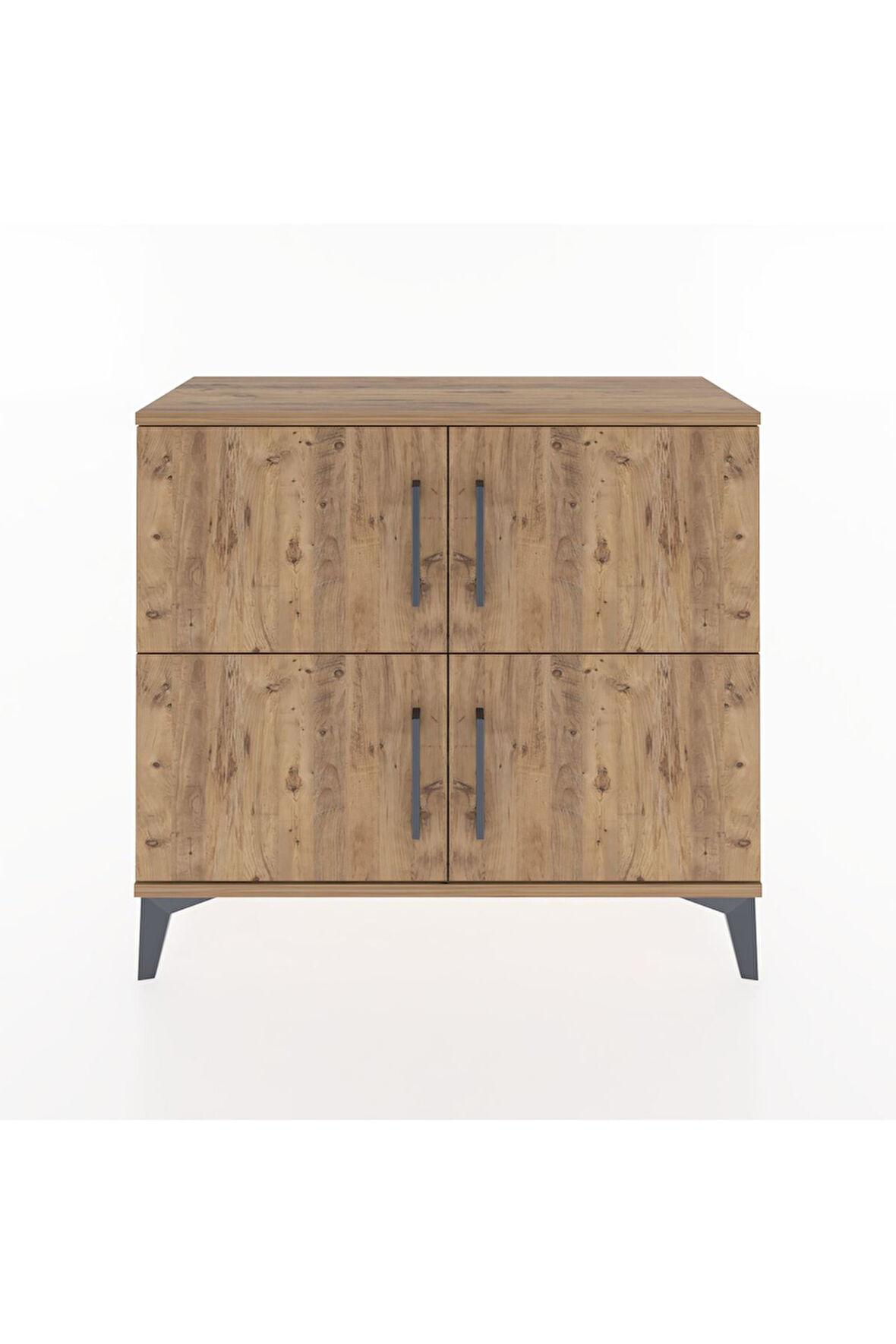 Arges Şifonyer 3 Raflı 4 Kapaklı 88x30x80 Çam-Çam