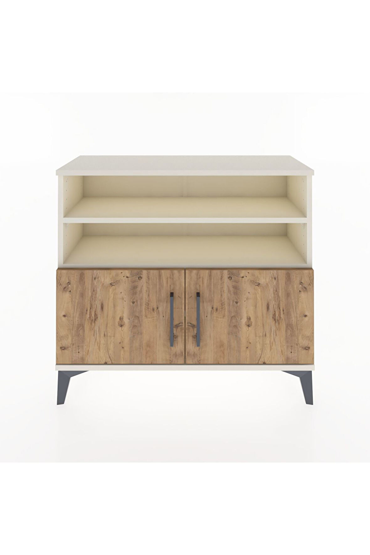 Arges Şifonyer 3 Raflı 2 Kapaklı 88x30x80 Aytaşı-Çam