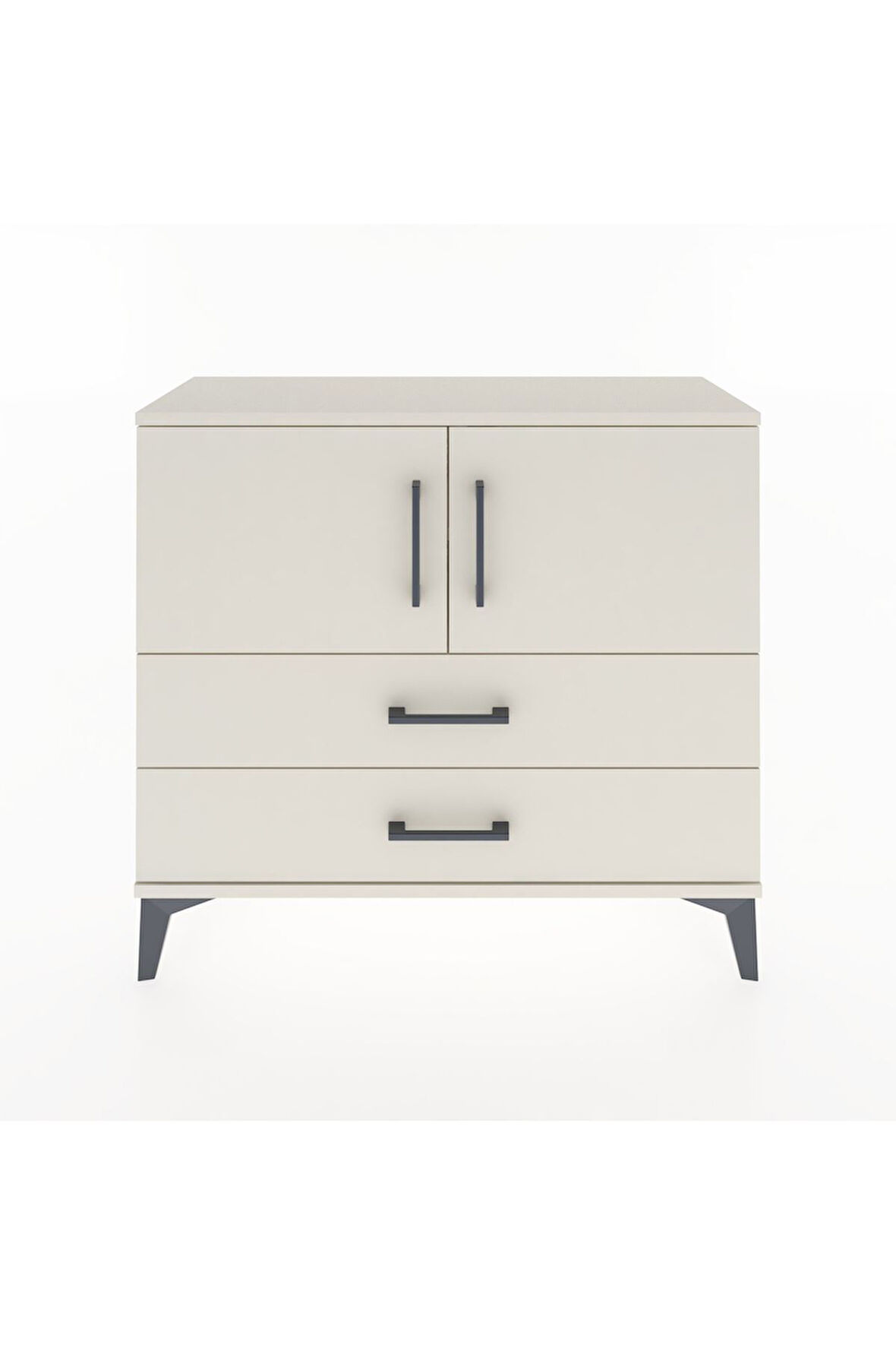 Arges Şifonyer 2 Raflı 2 Çekmeceli 2 Kapaklı 88x30x80 Aytaşı-Aytaşı