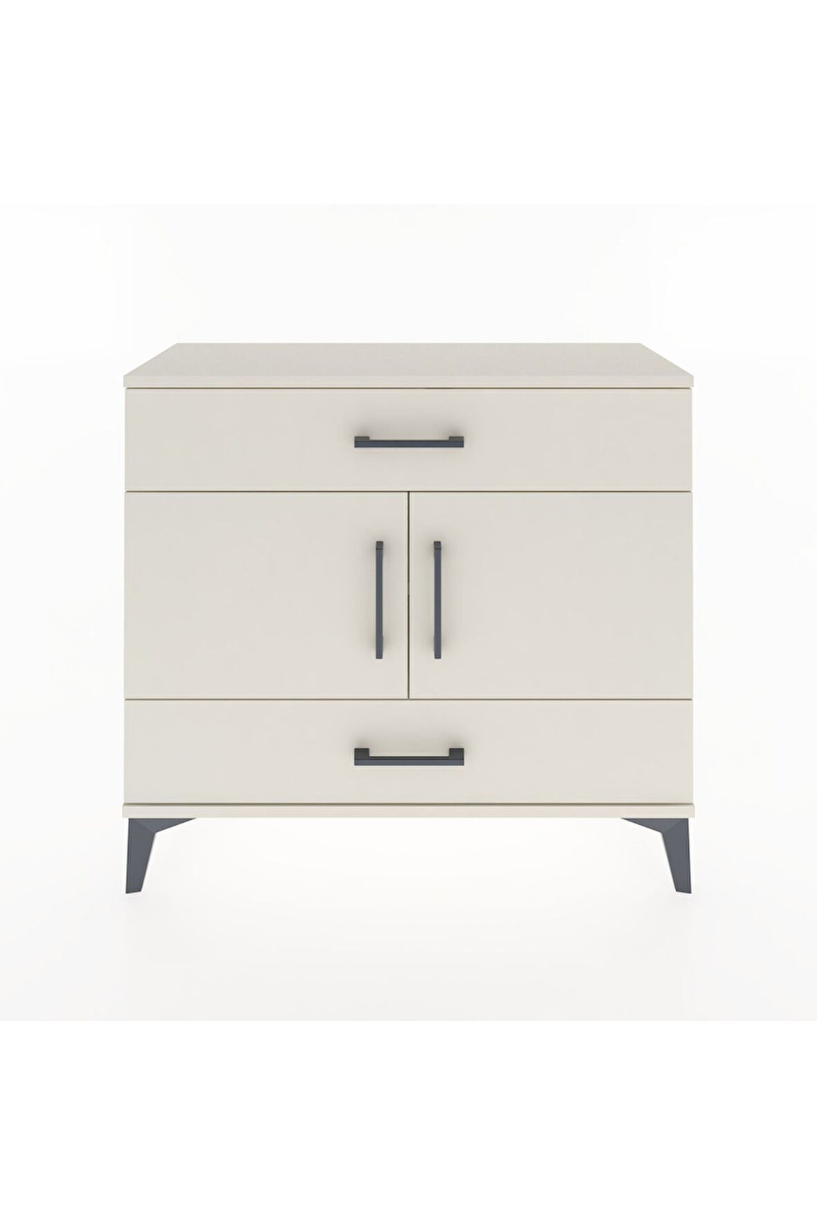 Arges Şifonyer 2 Raflı 2 Çekmeceli 2 Kapaklı 88x30x80 Aytaşı-Aytaşı