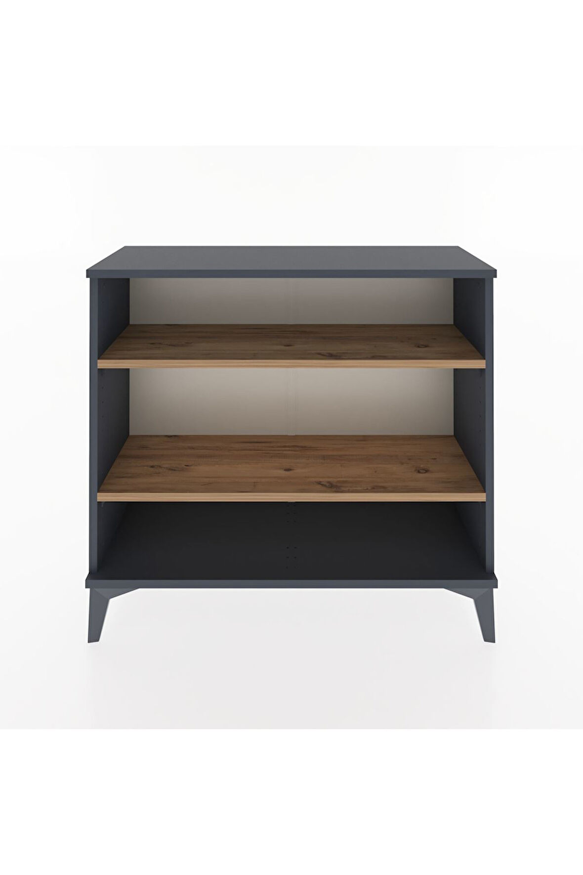 Arges Şifonyer 2 Raflı 88x30x80 Antrasit-Çam