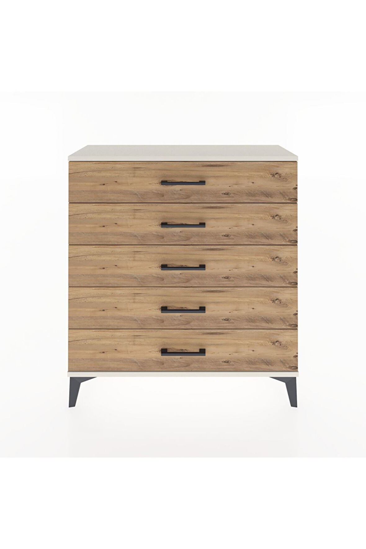 Arges Şifonyer 5 Çekmeceli 88x30x96 Aytaşı-Çam