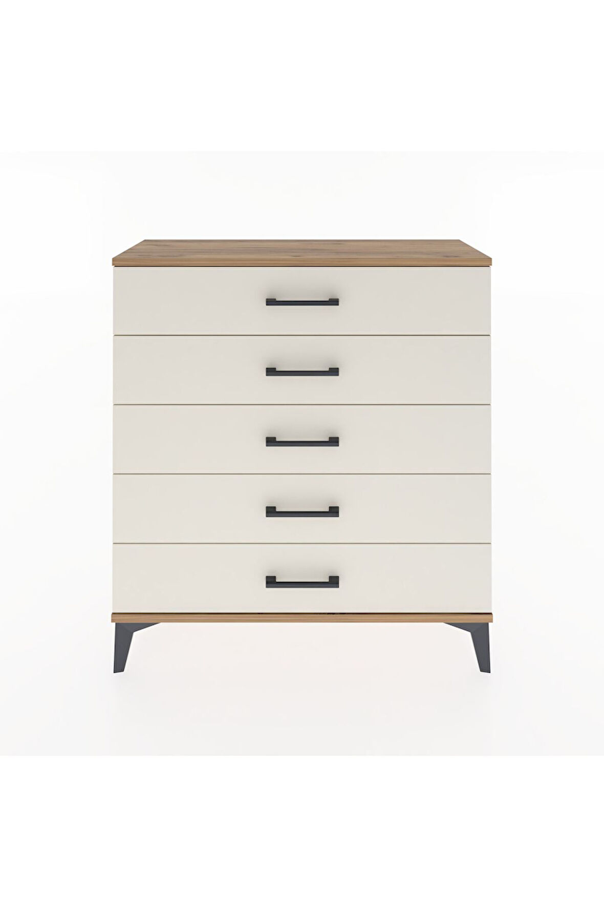 Arges Şifonyer 5 Çekmeceli 88x30x96 Çam-Aytaşı