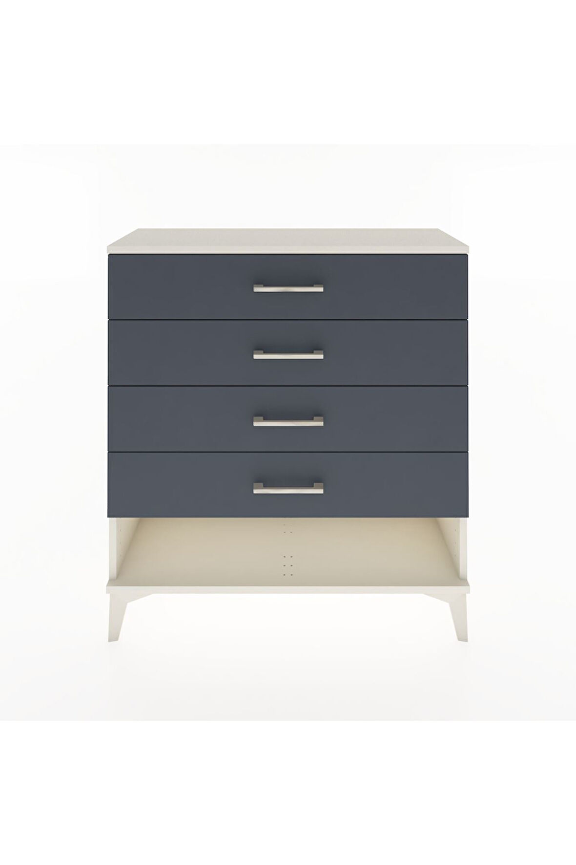 Arges Şifonyer 4 Çekmeceli 88x30x96 Aytaşı-Antrasit