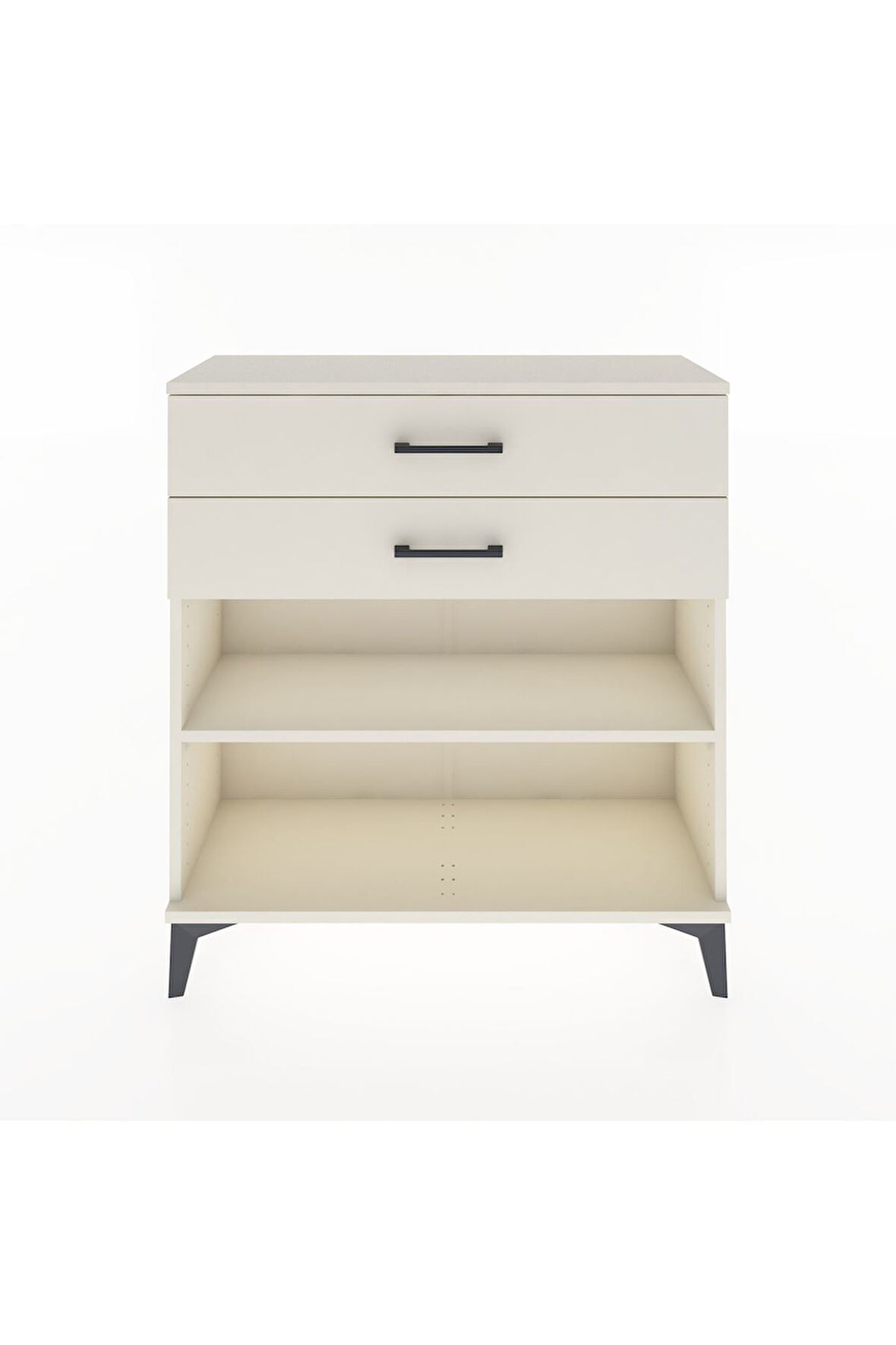 Arges Şifonyer Tek Raflı 2 Çekmeceli 88x30x96 Aytaşı-Aytaşı