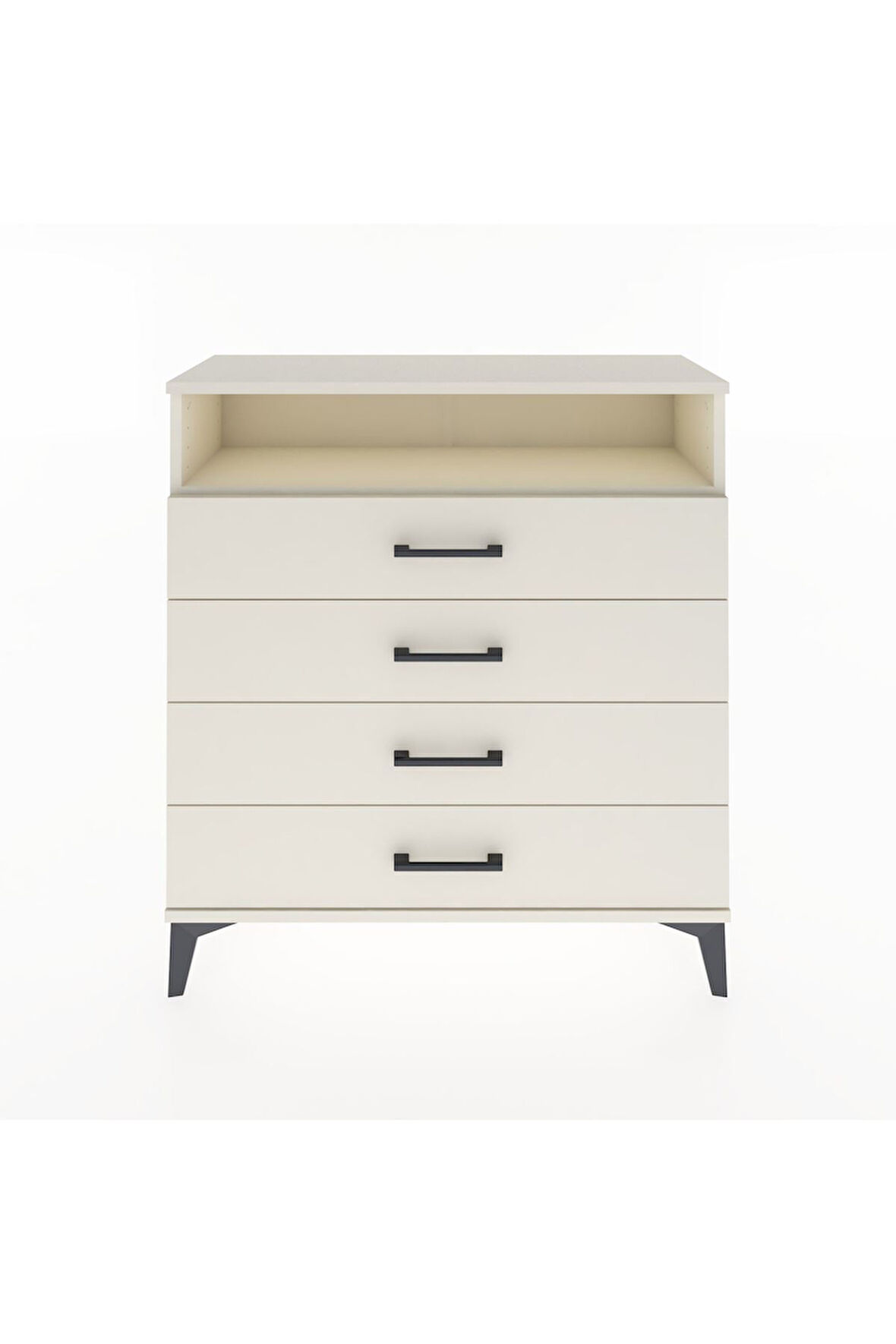 Arges Şifonyer Tek Raflı 4 Çekmeceli 88x30x96 Aytaşı-Aytaşı