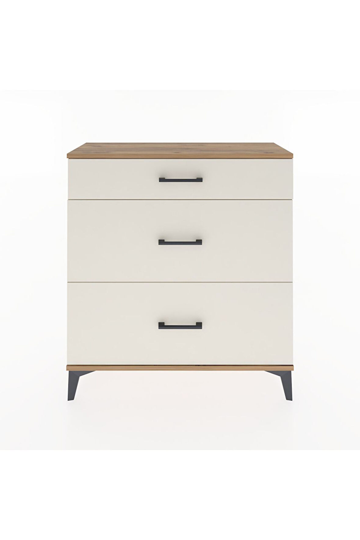Arges Şifonyer 3 Çekmeceli 88x30x96 Çam-Aytaşı