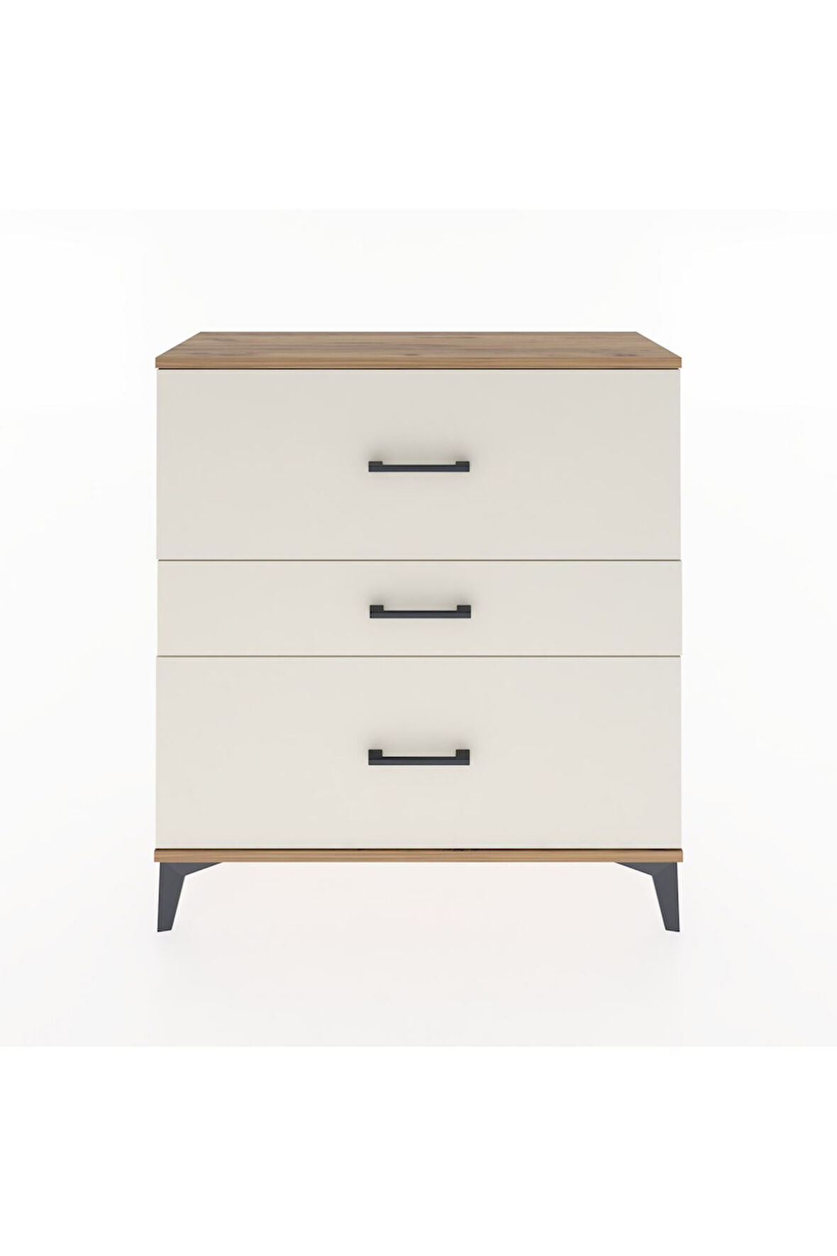 Arges Şifonyer 3 Çekmeceli 88x30x96 Çam-Aytaşı