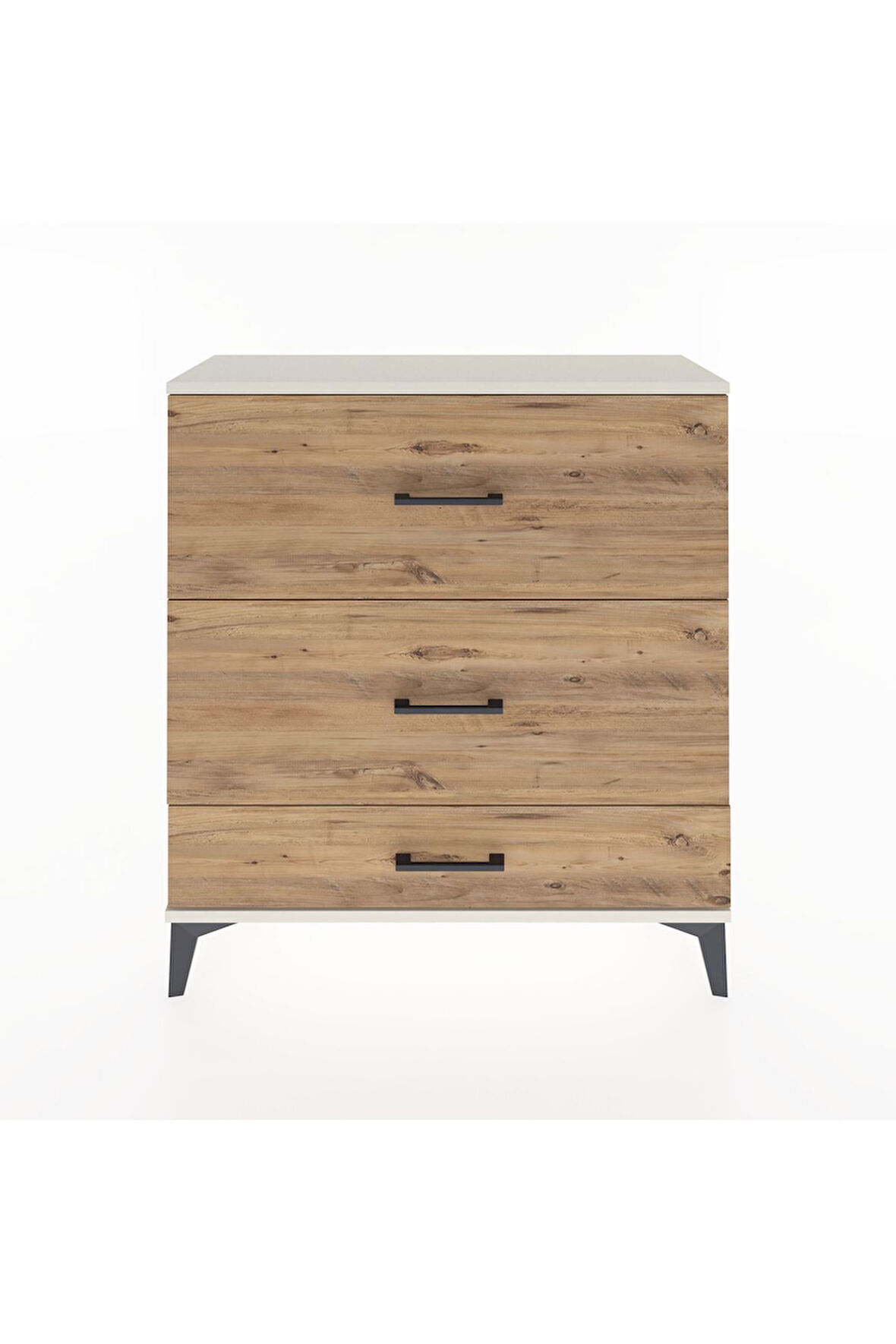 Arges Şifonyer 3 Çekmeceli 88x30x96 Aytaşı-Çam