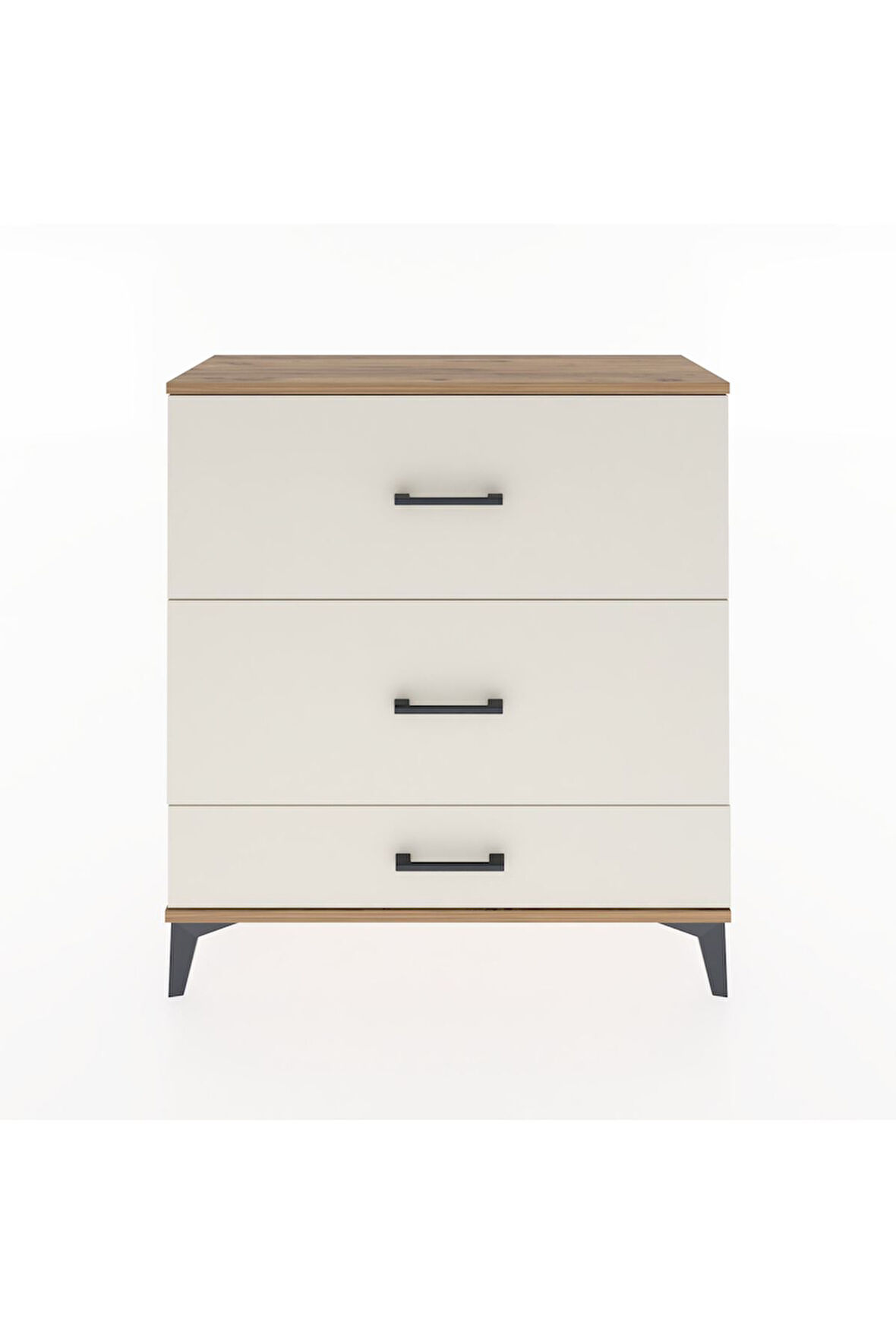 Arges Şifonyer 3 Çekmeceli 88x30x96 Çam-Aytaşı
