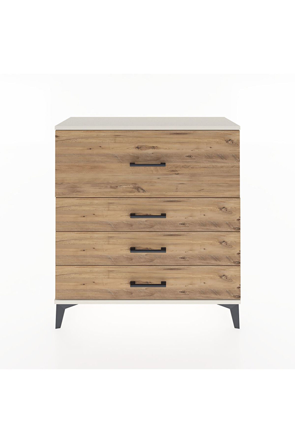 Arges Şifonyer 4 Çekmeceli 88x30x96 Aytaşı-Çam