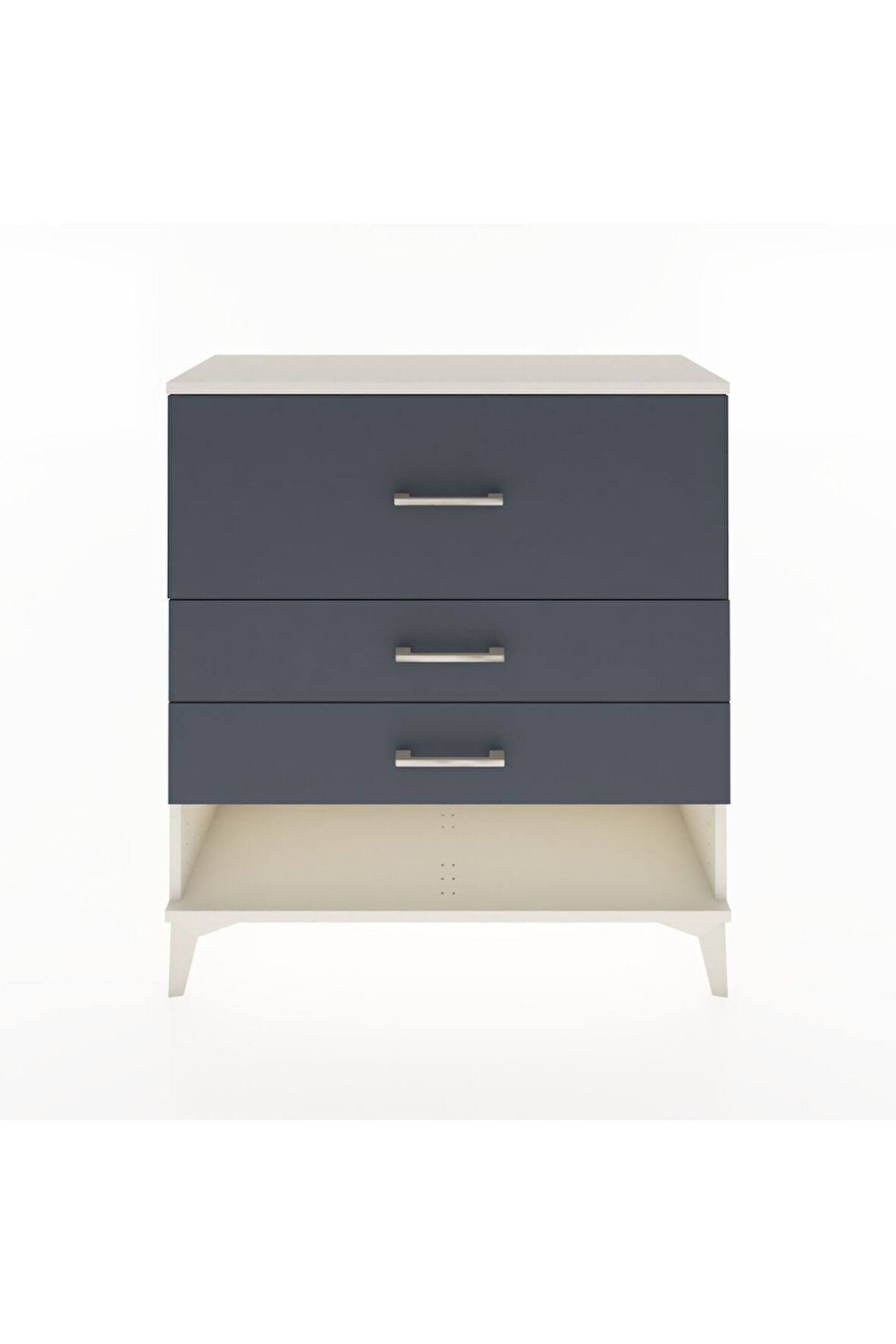 Arges Şifonyer 3 Çekmeceli 88x30x96 Aytaşı-Antrasit