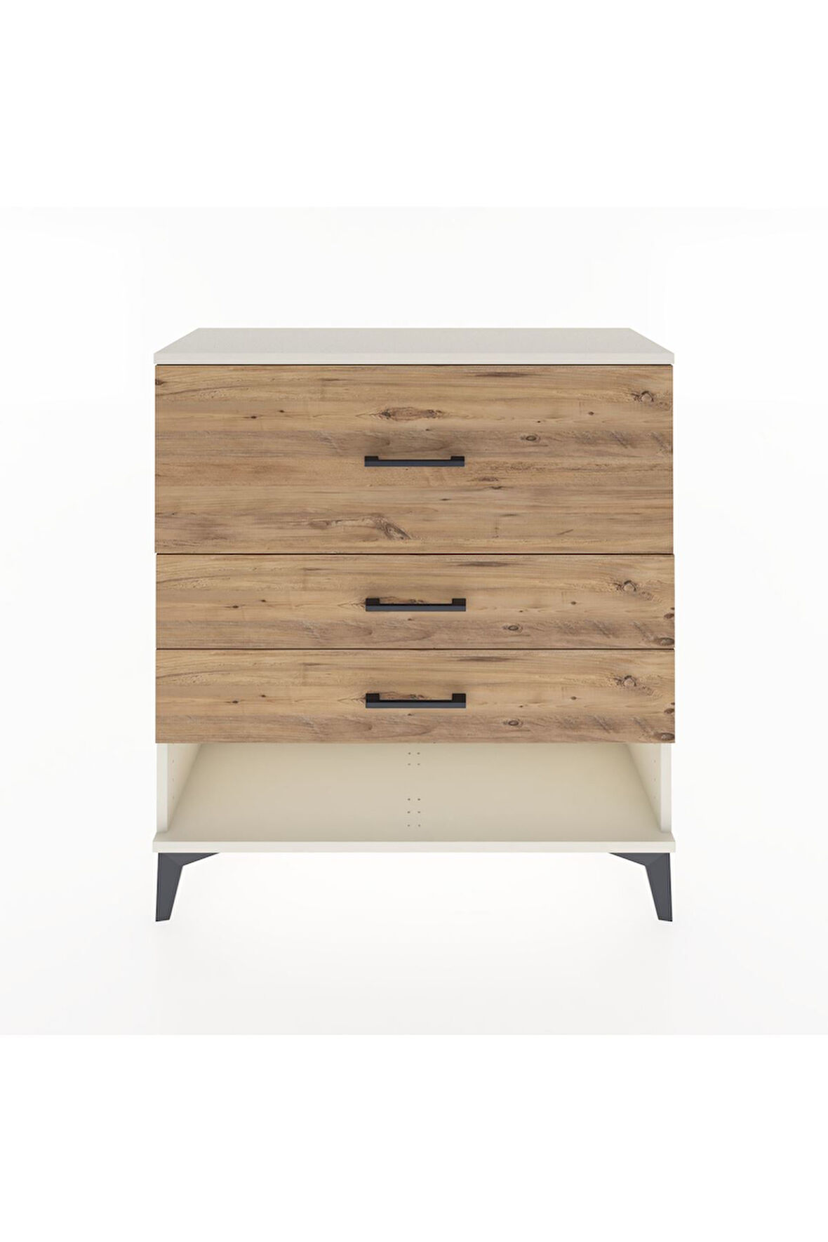 Arges Şifonyer 3 Çekmeceli 88x30x96 Aytaşı-Çam