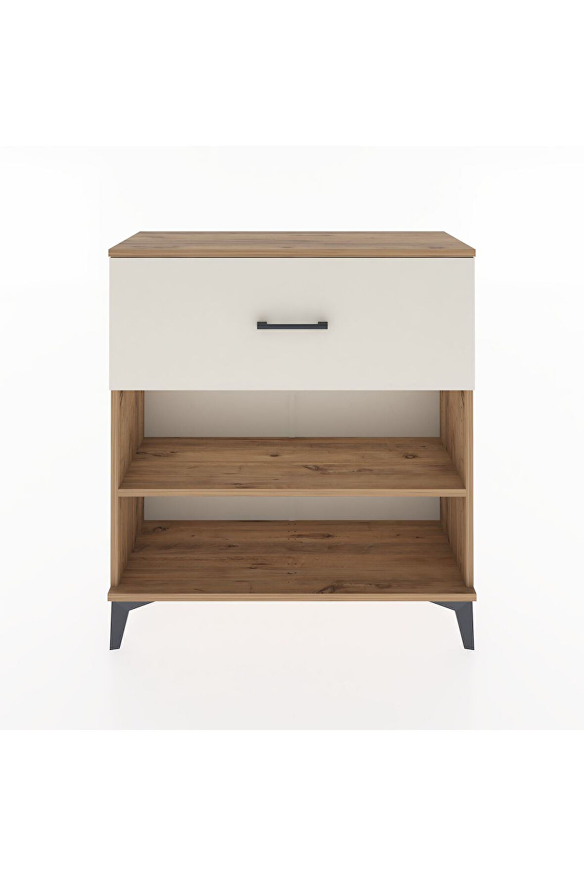 Arges Şifonyer Tek Raflı Tek Çekmeceli 88x30x96 Çam-Aytaşı