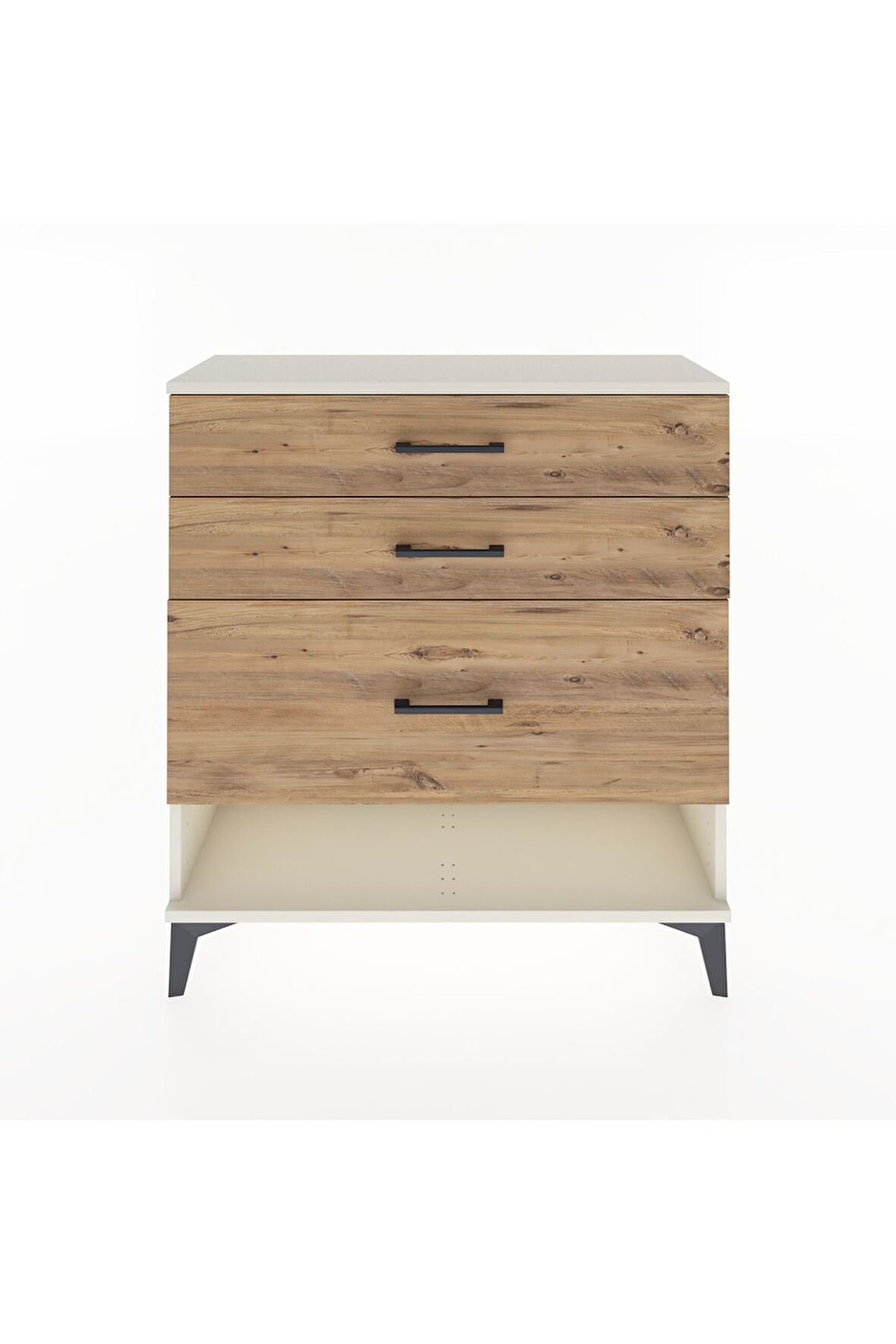 Arges Şifonyer 3 Çekmeceli 88x30x96 Aytaşı-Çam