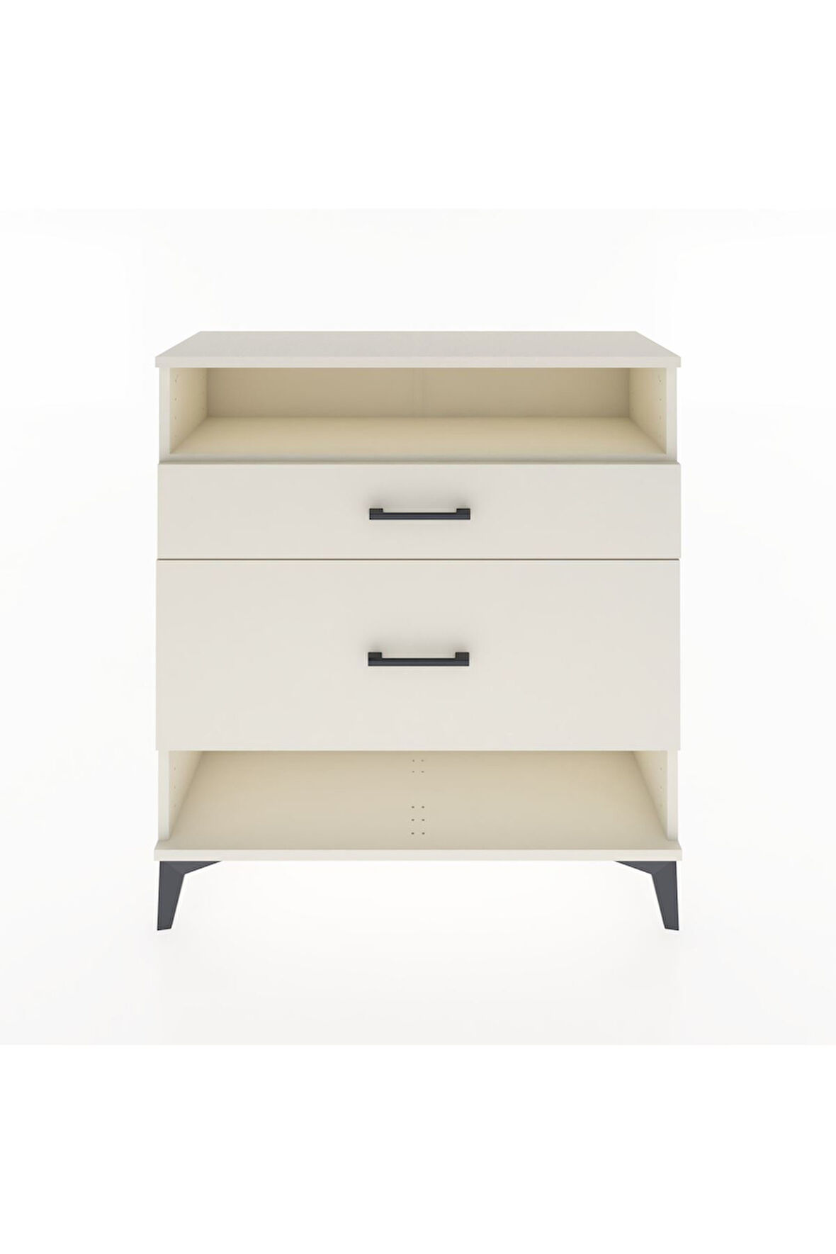 Arges Şifonyer Tek Raflı 2 Çekmeceli 88x30x96 Aytaşı-Aytaşı