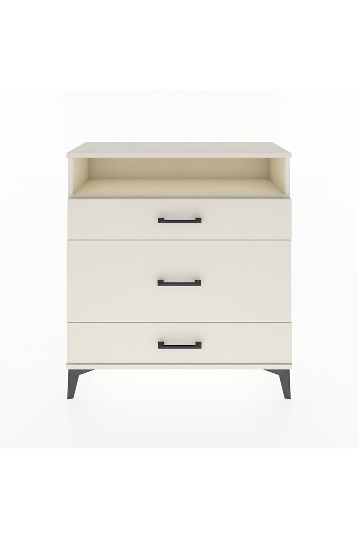 Arges Şifonyer Tek Raflı 3 Çekmeceli 88x30x96 Aytaşı-Aytaşı