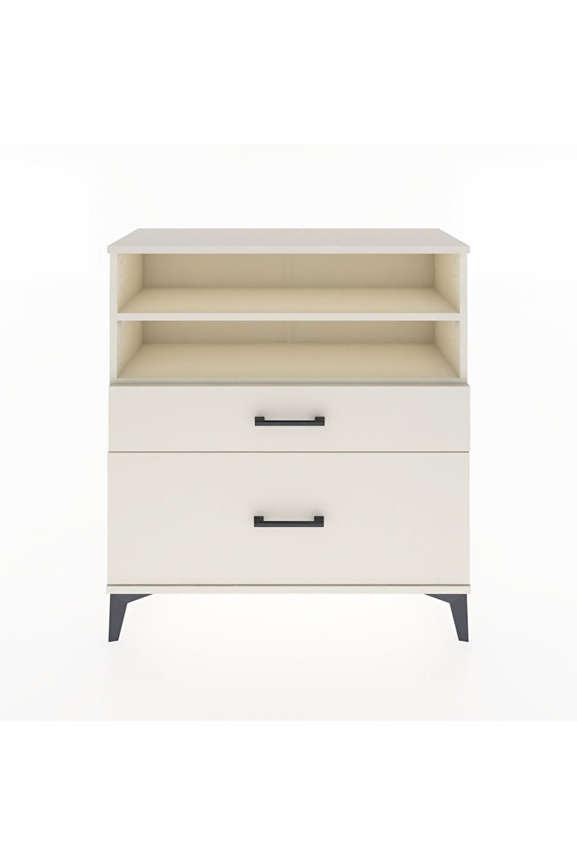 Arges Şifonyer 2 Raflı 2 Çekmeceli 88x30x96 Aytaşı-Aytaşı