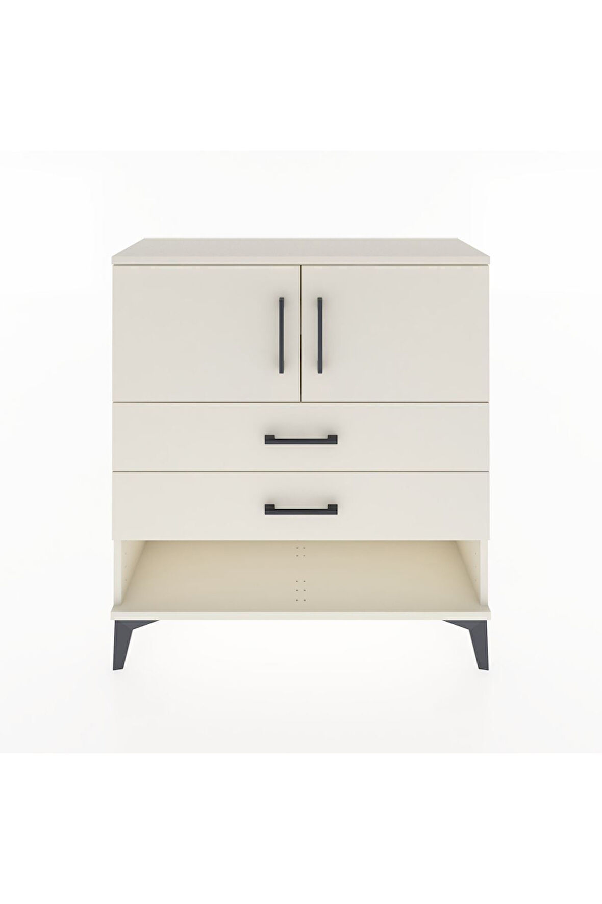 Arges Şifonyer 2 Raflı 2 Çekmeceli 2 Kapaklı 88x30x96 Aytaşı-Aytaşı