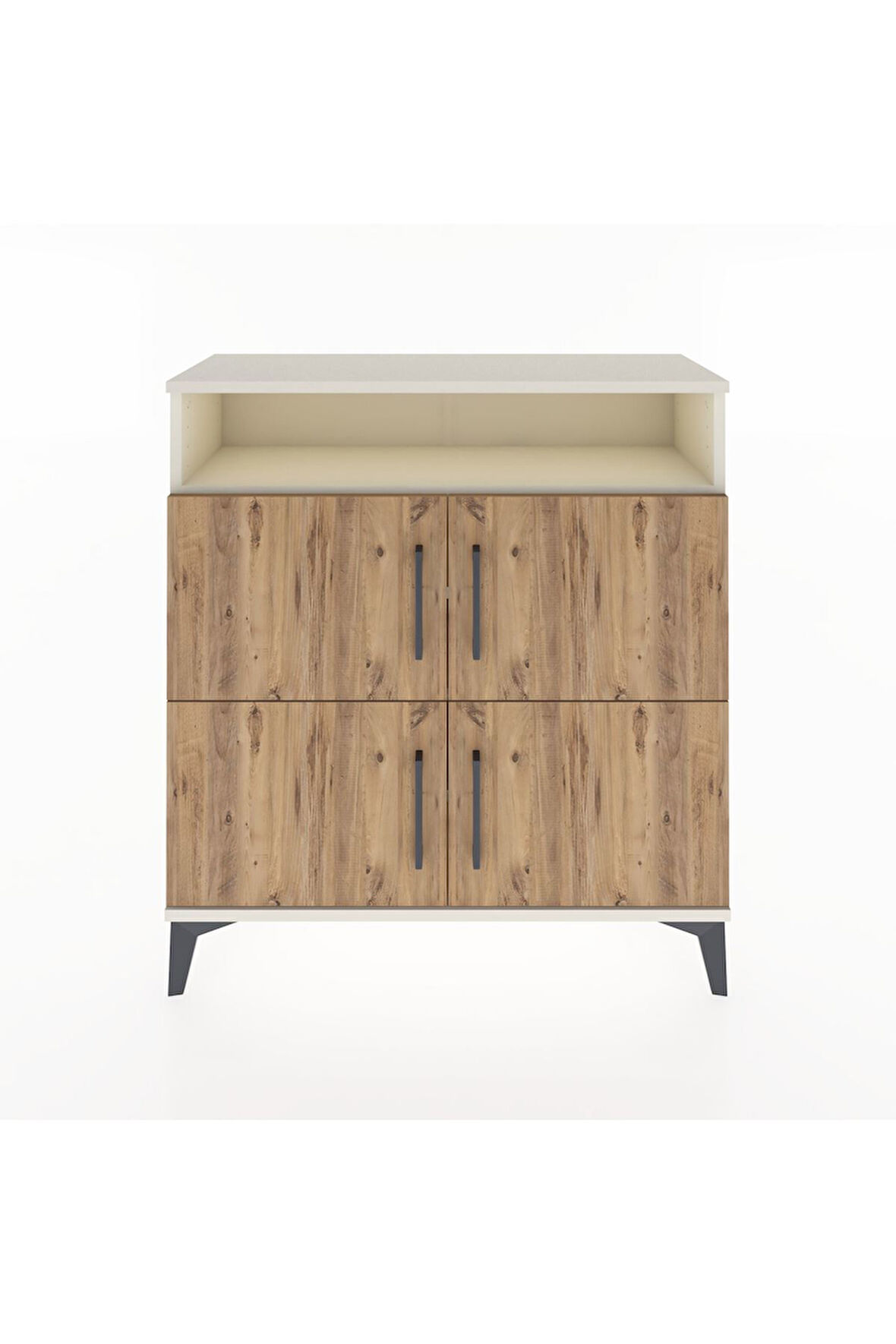 Arges Şifonyer 4 Raflı 4 Kapaklı 88x30x96 Aytaşı-Çam