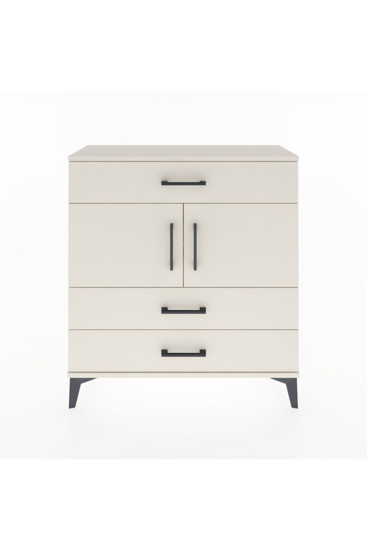 Arges Şifonyer 2 Raflı 3 Çekmeceli 2 Kapaklı 88x30x96 Aytaşı-Aytaşı