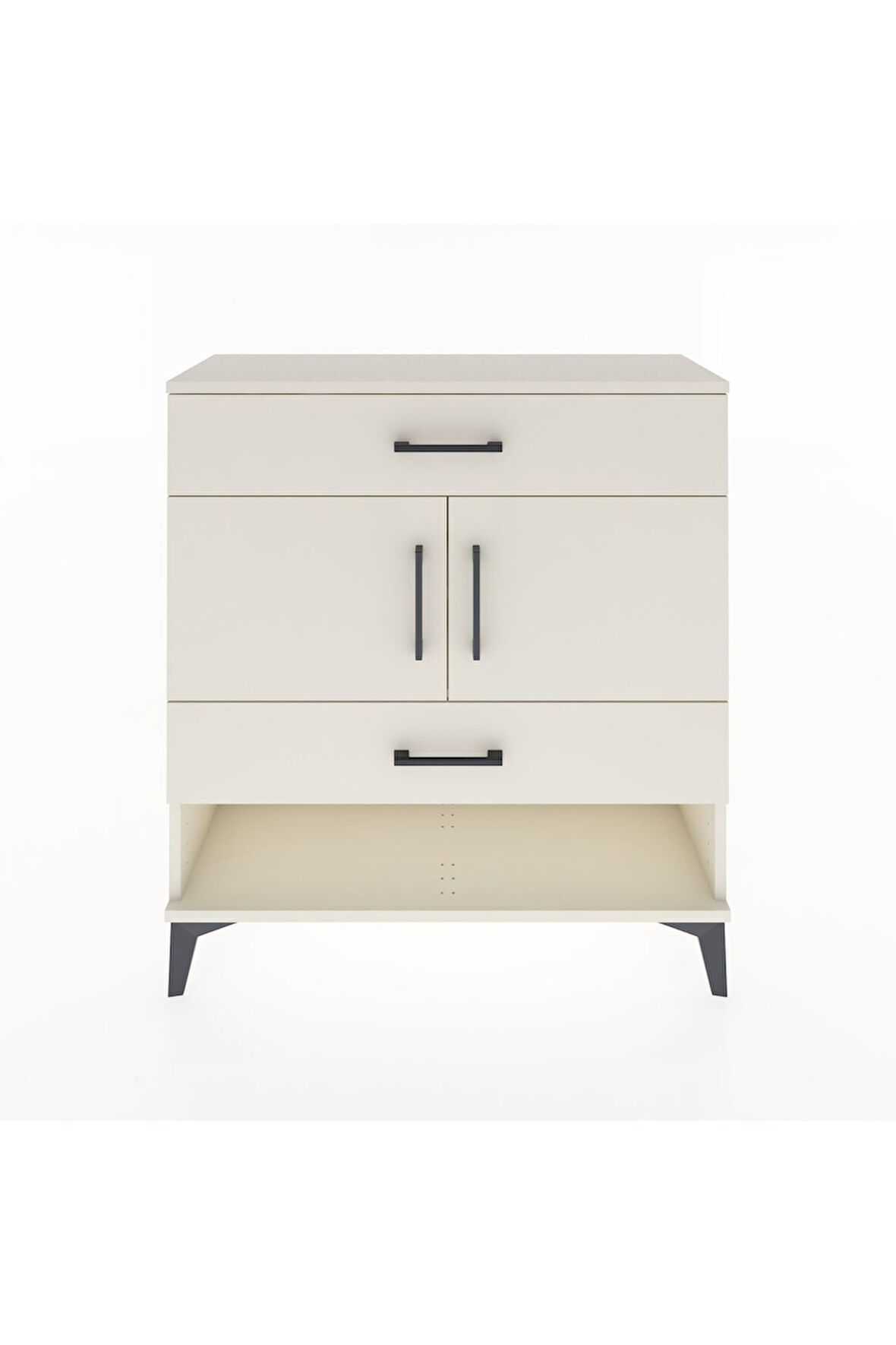 Arges Şifonyer 2 Raflı 2 Çekmeceli 2 Kapaklı 88x30x96 Aytaşı-Aytaşı