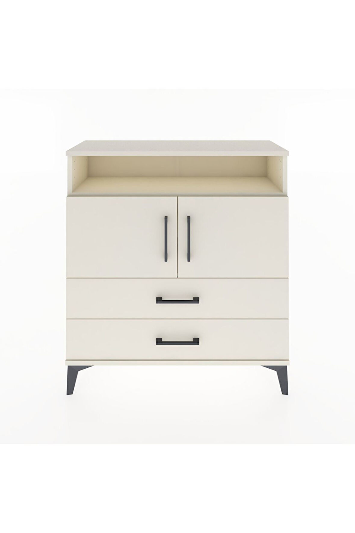 Arges Şifonyer 3 Raflı 2 Çekmeceli 2 Kapaklı 88x30x96 Aytaşı-Aytaşı