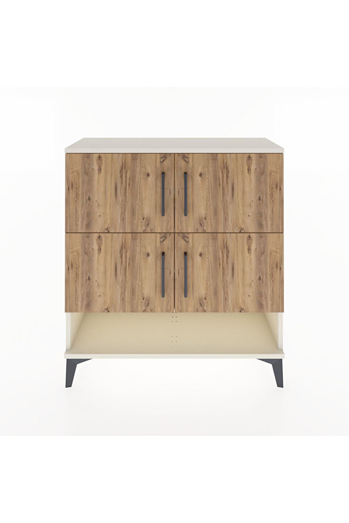 Arges Şifonyer 4 Raflı 4 Kapaklı 88x30x96 Aytaşı-Çam