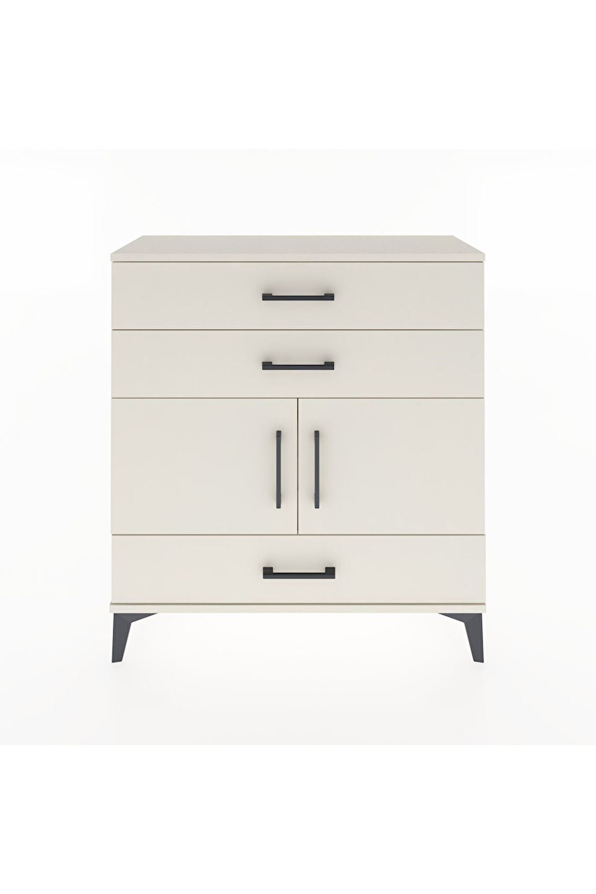 Arges Şifonyer 2 Raflı 3 Çekmeceli 2 Kapaklı 88x30x96 Aytaşı-Aytaşı